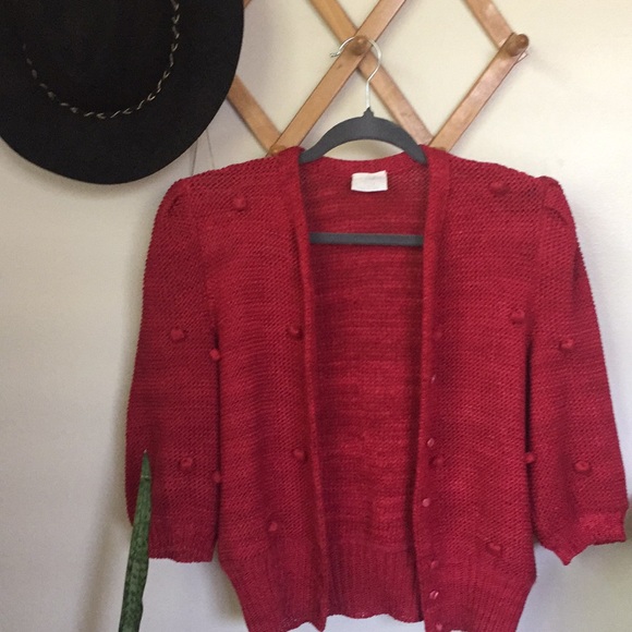 Vera da Pozza Sweaters - VINTAGE Vera daPozza Italian Crop Cardi